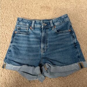 american eagle jean shorts